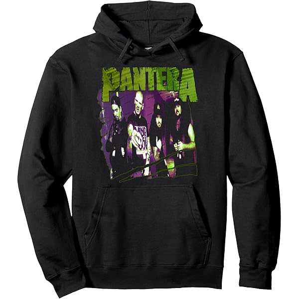 Amazon.com: Pantera Official Vintage Flames Pullover Hoodie