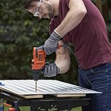 BLACK+DECKER 500W Hammer Drill BEH200-GB with Side Handle, 0-49300 BPM view 4