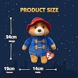 TY Paddington Bear Beanie Boos Medium Plush Toy Collectible Teddy view 6