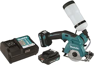 Makita CC02R1 12V MAX CXT Lithium-Ion Cordless Tile/Glass Saw Kit, 3-3/8"