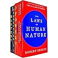 Robert Greene Collection 4 Books Set (The Art of Seduction, Mastery, The Concise 48 Laws of Power, The Laws of Human Nature)