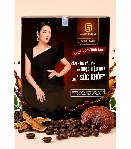 Amazon.com : Laura Coffee, Vietnamese Coffee, Nam Linh Chi 10 pkg