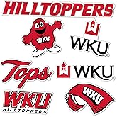 Desert Cactus Western Kentucky University Sticker WKU Hilltoppersr Vinyl Decals Laptop Water Bottle Car Scrapbook Sheet T2 (Type 2-2)