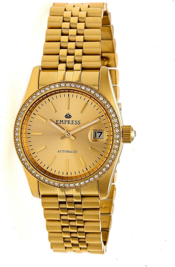 Empress Constance Automatic Bracelet Watch w/Date