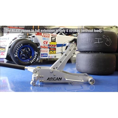 Arcan Alj3t 3 Ton Quick Rise Aluminum Floor Jack