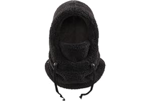 VOPIMODY Ski Mask Balaclava for Kids, Windproof Fleece Balaclava Hat & Neck Warmer Set for Toddlers and Children