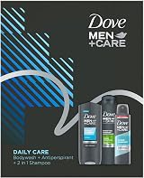 Dove Men Care Daily Trio Gift Set Bodywash Shampoo Conditioner Antiperspirant view 6