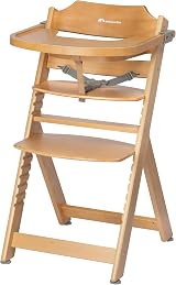 Bebeconfort Timba Evolutive Wooden High Chair 6 Months-99 Years Natural