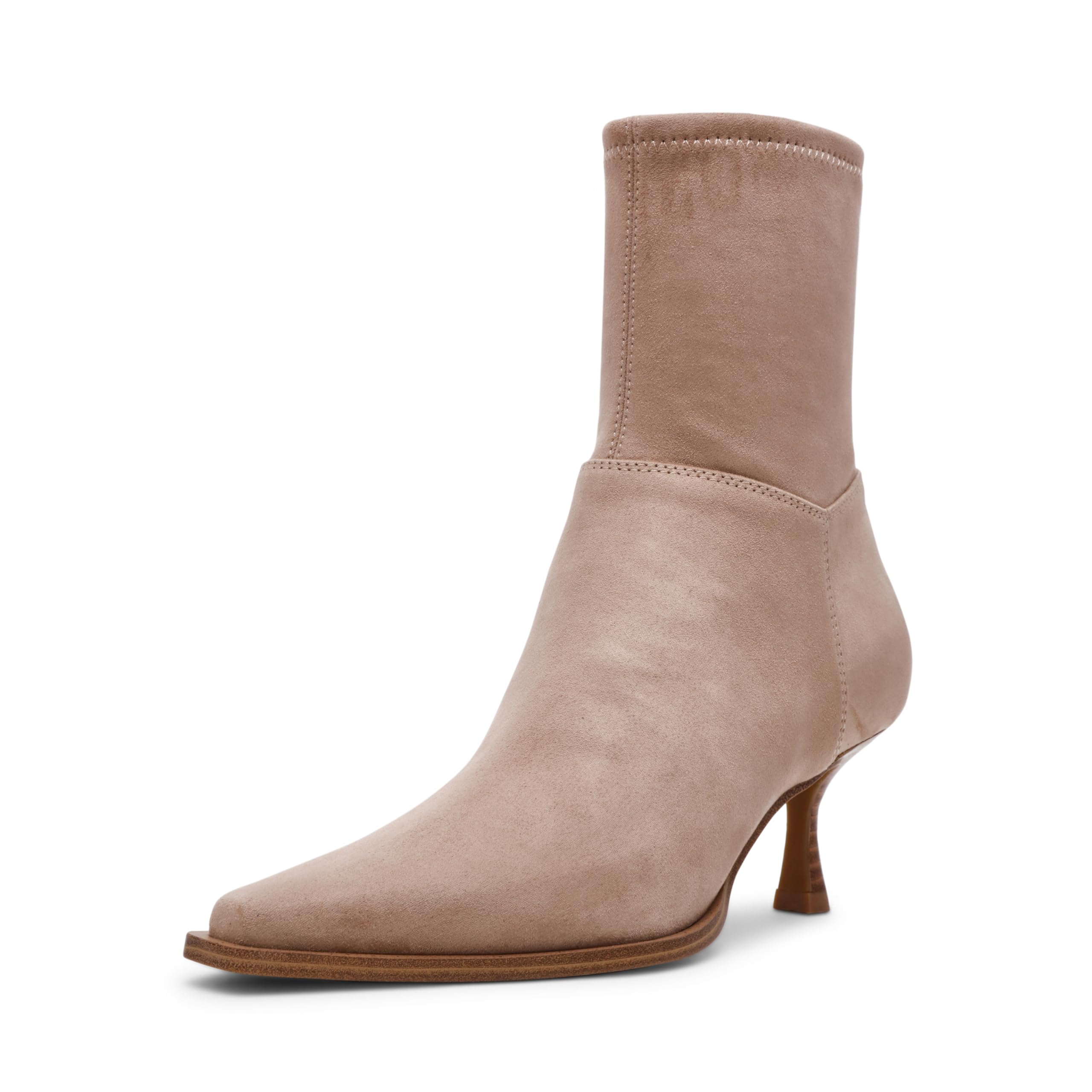 Steve Madden Women’s Stasia Ankle Boot, Taupe, 7