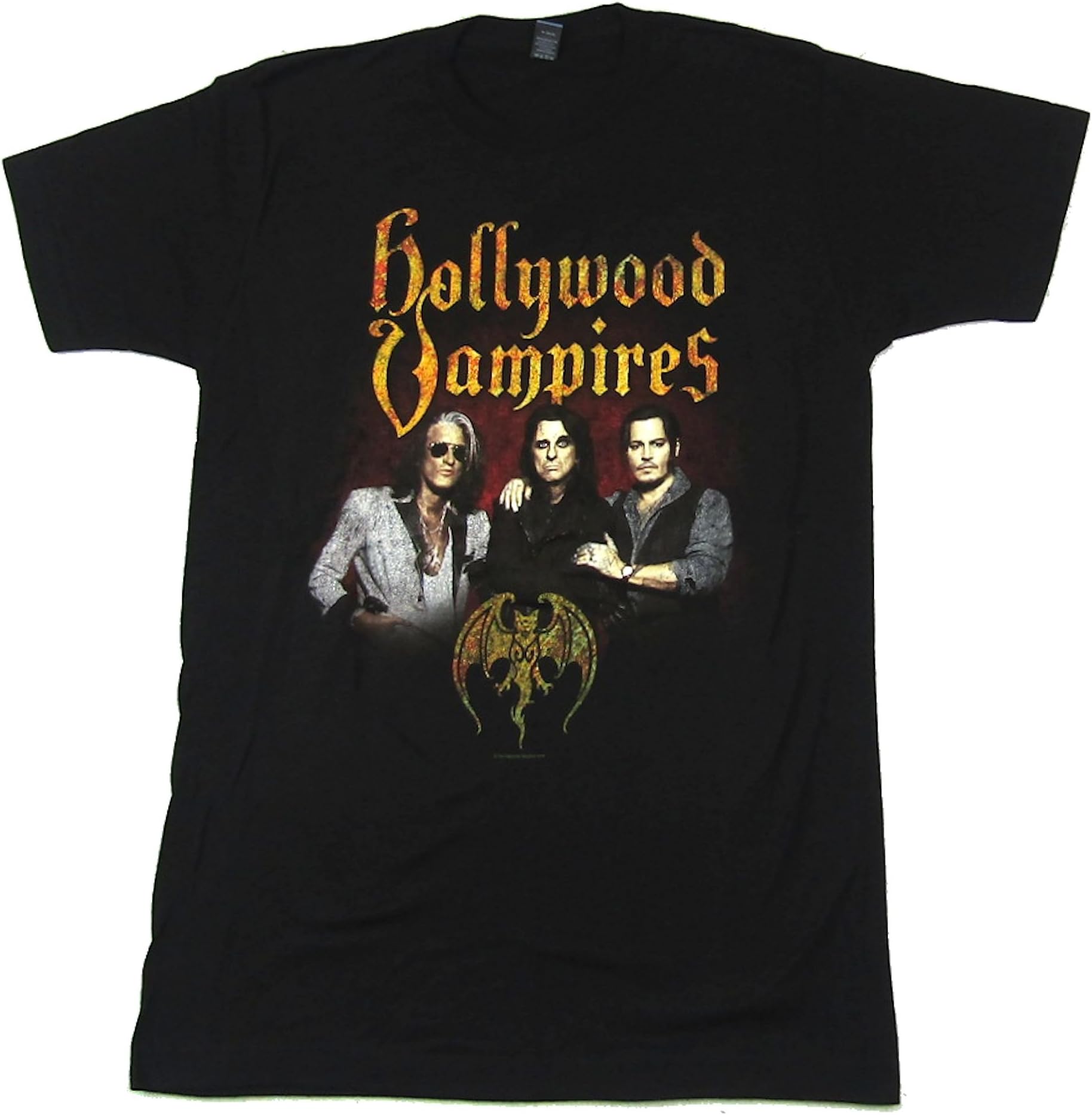 Hollywood Vampires Raise The Dead Tour Black T Shirt