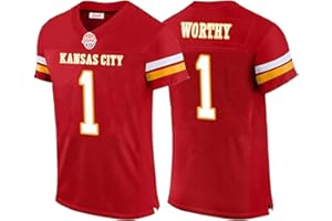 CYNOSUREGEM Custom Mens/Youth Football Stitched T-Shirt for Sports Fan No Brand/Logos