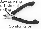 Engineer Precision Compact Side Cutters ESd Safe Carbon Steel Jaws Japan view 2