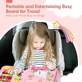 Hahaland Montessori Busy Board 21 Activities 3+ Pink Educational Toy view 5