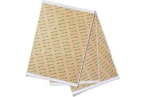WEUPE 300lse 4" X8" Heavty Duty Double Sided Sticky Adhesive Sheet Tape High Bond Transfer Tape Ideal for Attaching Digitizer