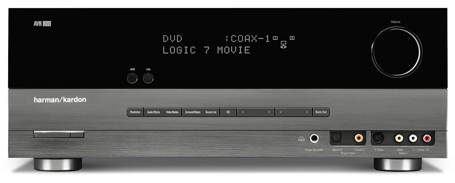 Amazon.com: Harman Kardon AVR-254 7x50W 7.1-Channel Home Theater Receiver