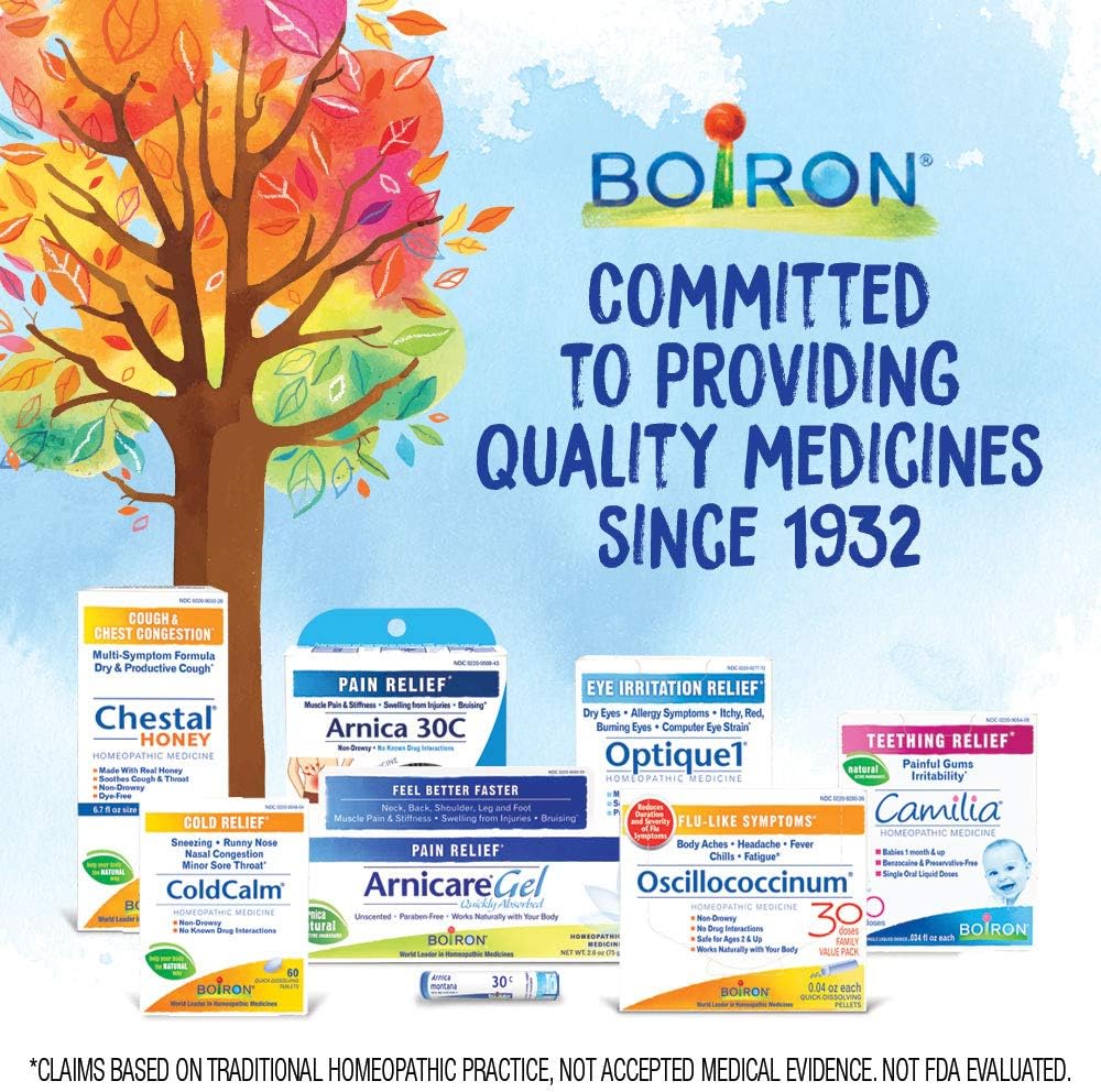 Boiron Arnicare Cream Topical Pain Relief Cream, 2.5 Ounce (Pack of 1): Health & Personal Care