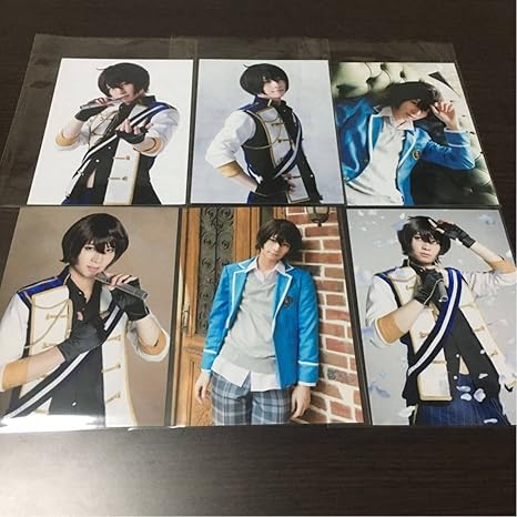 Amazon Co Jp 6枚セット あんさんぶるスターズ オンステージ ブロマイド 朔間凛月 荒牧慶彦 あんステ 凛月 あんスタ Knight Jok To The Shining Future ホビー 通販