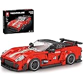 Reobrix 676 Ferrari 599XX EVO Building Blocks Set, 1:24 Scale Model Car Kit for Display and Collectible, Race Car Building To