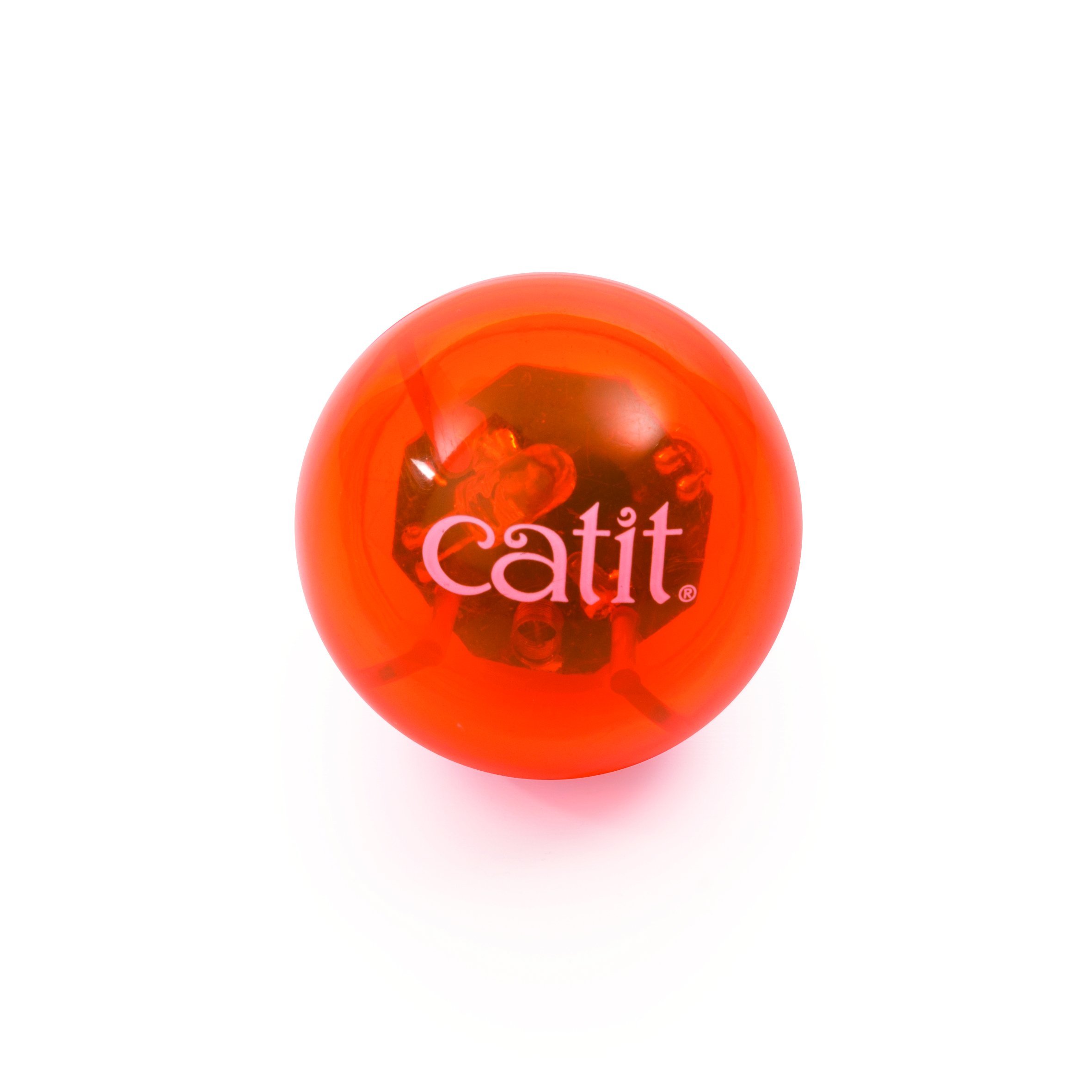 Catit 2.0 Senses Fireball Light Up Ball Toy for Cats, for use with the