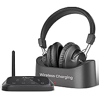 Avantree HT5009 Plus - Ultra Comfortable Wireless Headphones for TV Watching, 60h Playtime, Clear Voice & Enhanced Volume for