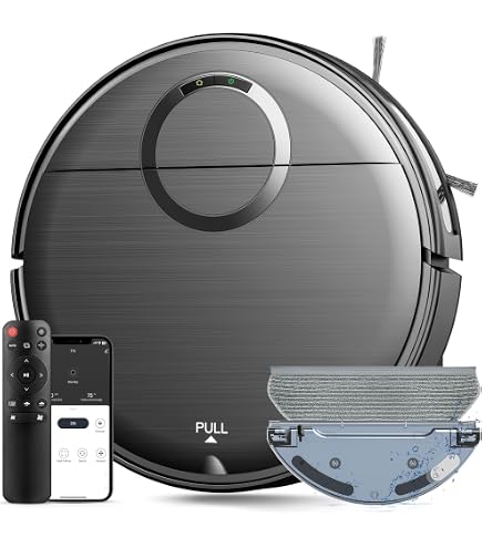 Xiaomi Robot Vacuum E10, 4000Pa Powerful Suction Power, 2-in-1