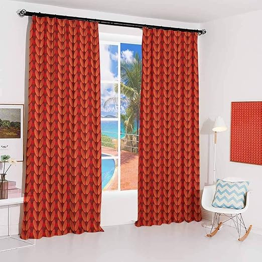 Amazon Com Modern Pleated Curtains With Blackout And Lining