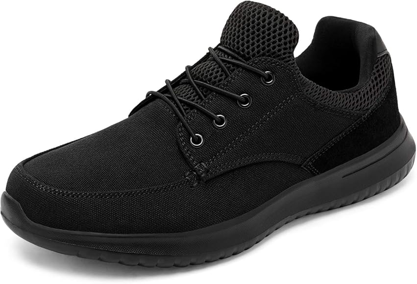 all black slip on sneaker