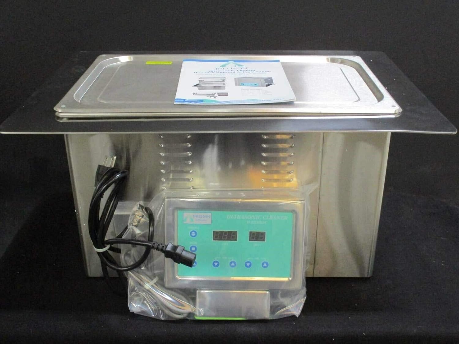 BrandMax U20LHREC Recessed Ultrasonic Cleaner with Heat