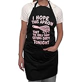 Bar Home Hive Funny Aprons for Women - Apron with Pockets, Cute Cooking Gifts, Fun Kitchen Gag Gift, Baking Novelty