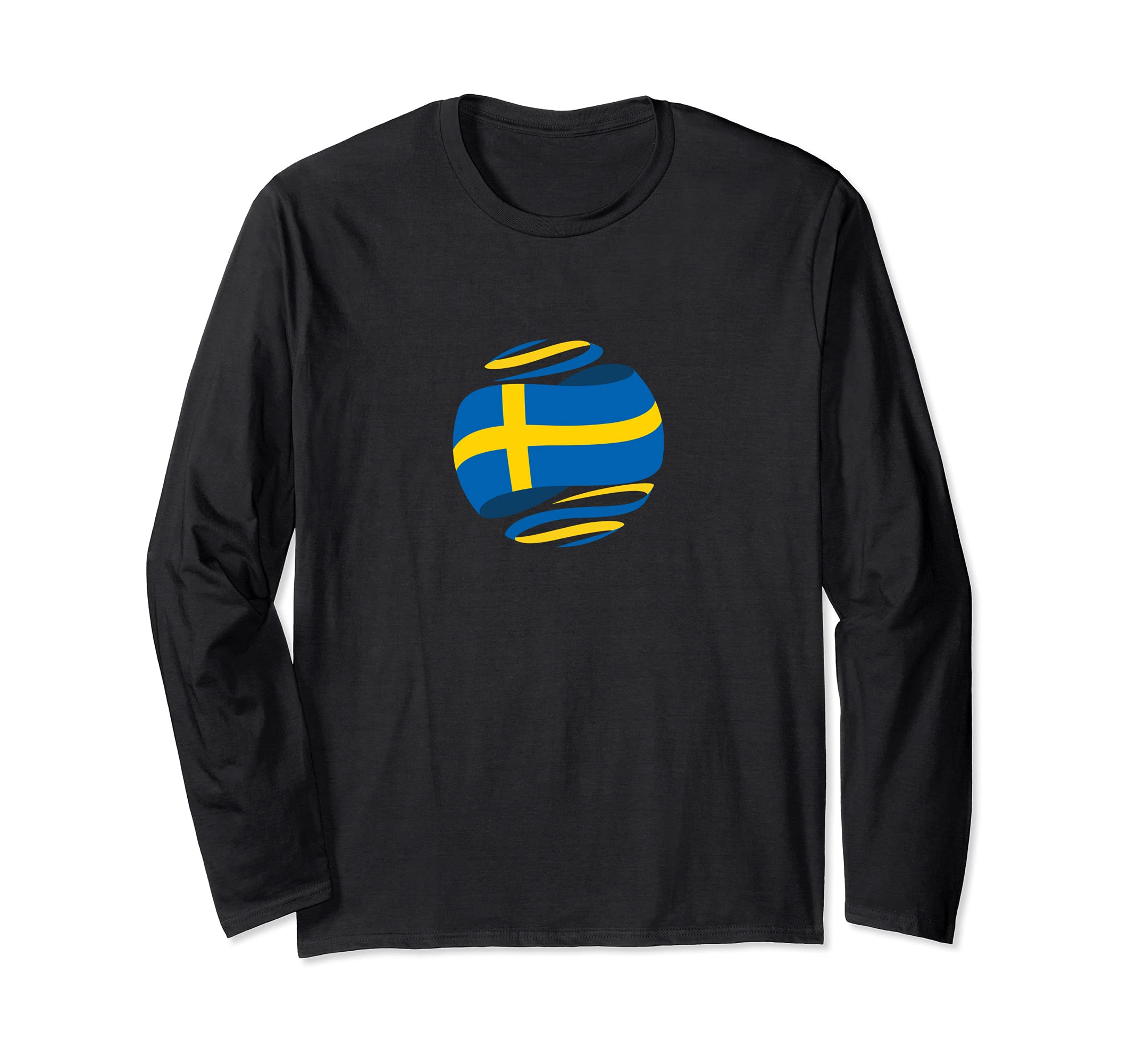 Flag Sweden Long Sleeve T-Shirt
