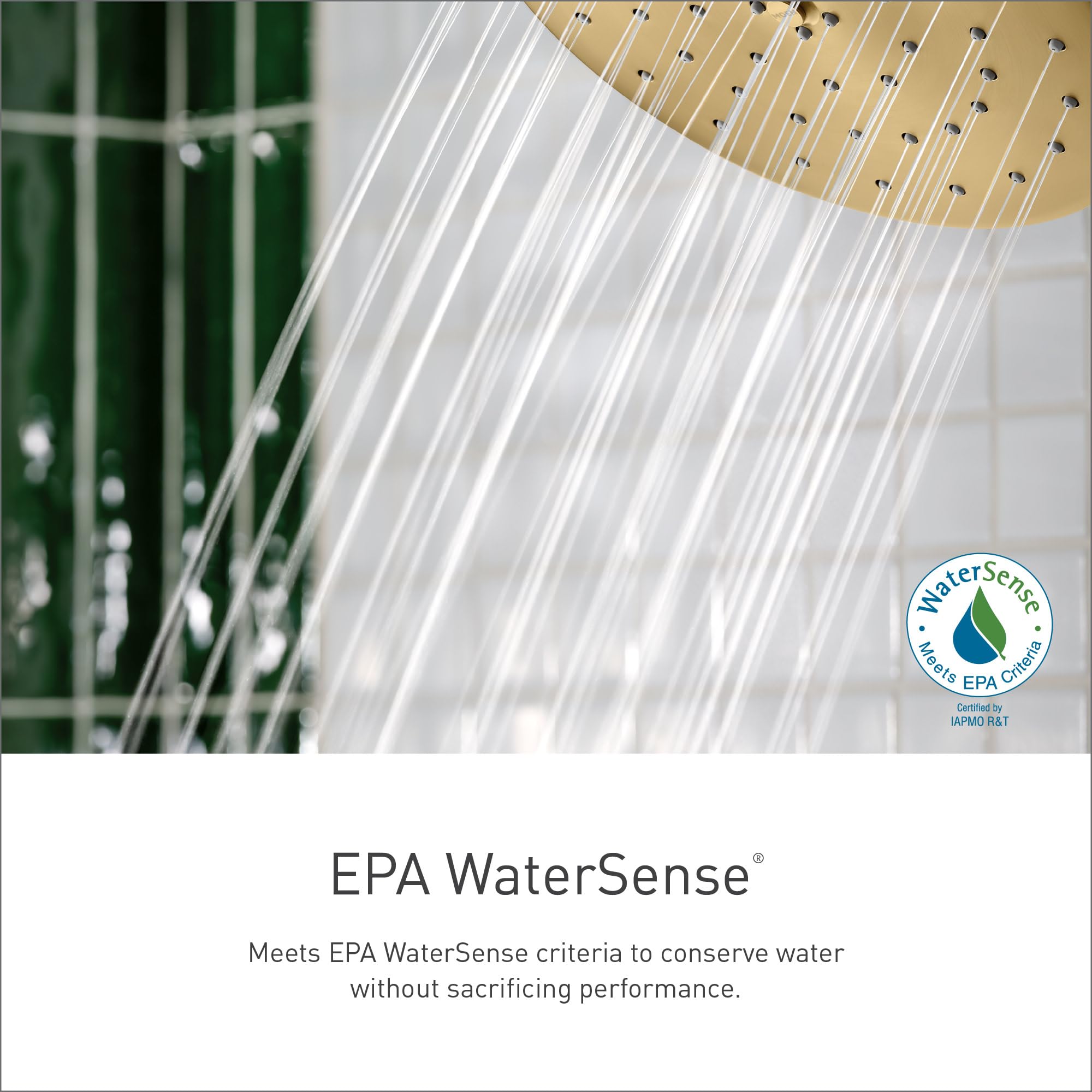 Moen Gibson Matte Black Pressure Balancing Eco-Performance Showerhead, Shower Handle, and Tub Spout, Posi-Temp Valve Required, T2903EPBL
