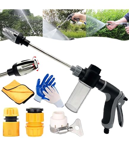 thumbnail image 2 of Waterblitz Pressure Washer - No Electricity Garden Hose Power Washer For Car & Outdoor Cleaning 2 of 13