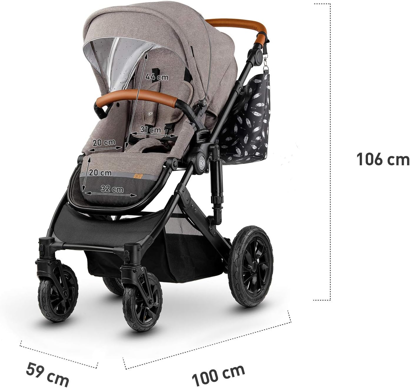 poussette bebe 2 en 1