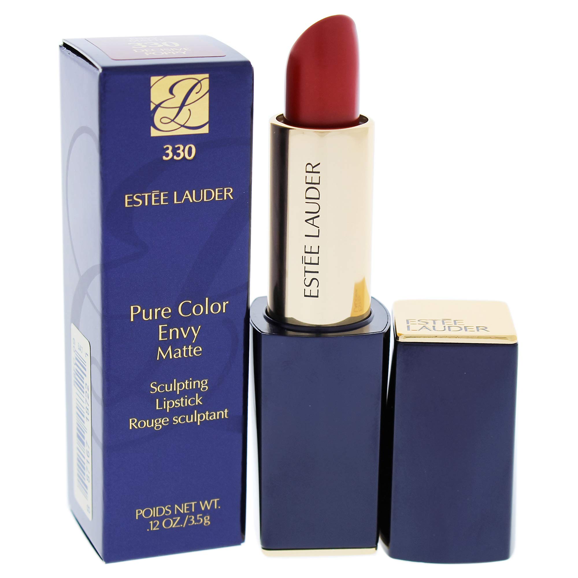 Estée Lauder Pure Color Envy Matte Lipstick 33, Decisive Poppy, 3.5g — image 1