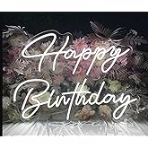 Ulalaza LED Neon Sign Night Light for Wall Party Décor Bedroom Room Bar Wedding Home Birthday Art Decoration Christmas with USB Light modulator 5v 16.5''*9.1''