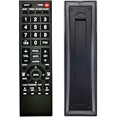 Universal Remote Control for Toshiba TV, Replacement for All Toshiba LCD LED HDTV 3D 4K UHD Smart TVs (Not for Fire TV)