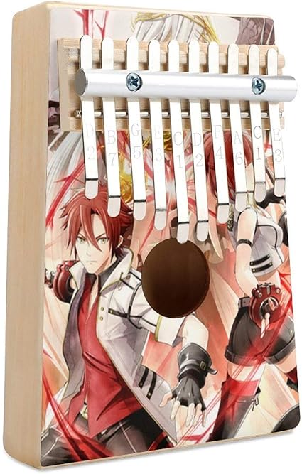 Amazon 木製のサムピアノ 10のキーが刻まれたサムピアノ パーカッション 打楽器親指ピアノウッド楽器ギフトボーイズ音楽恋人向けサムピアノ 楽器 マホガニー製 初心者 ゴッドイーター カリンバ 楽器