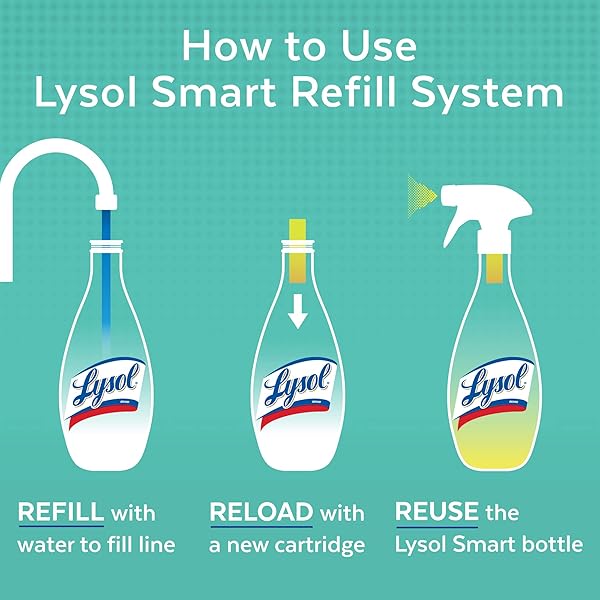 LYSOL SMART MULTI-PURPOSE CLEANER REFILL CARTRIDGE, CITRUS BREEZE, 0.39 FL OZ
