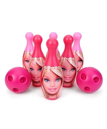barbie bowling set