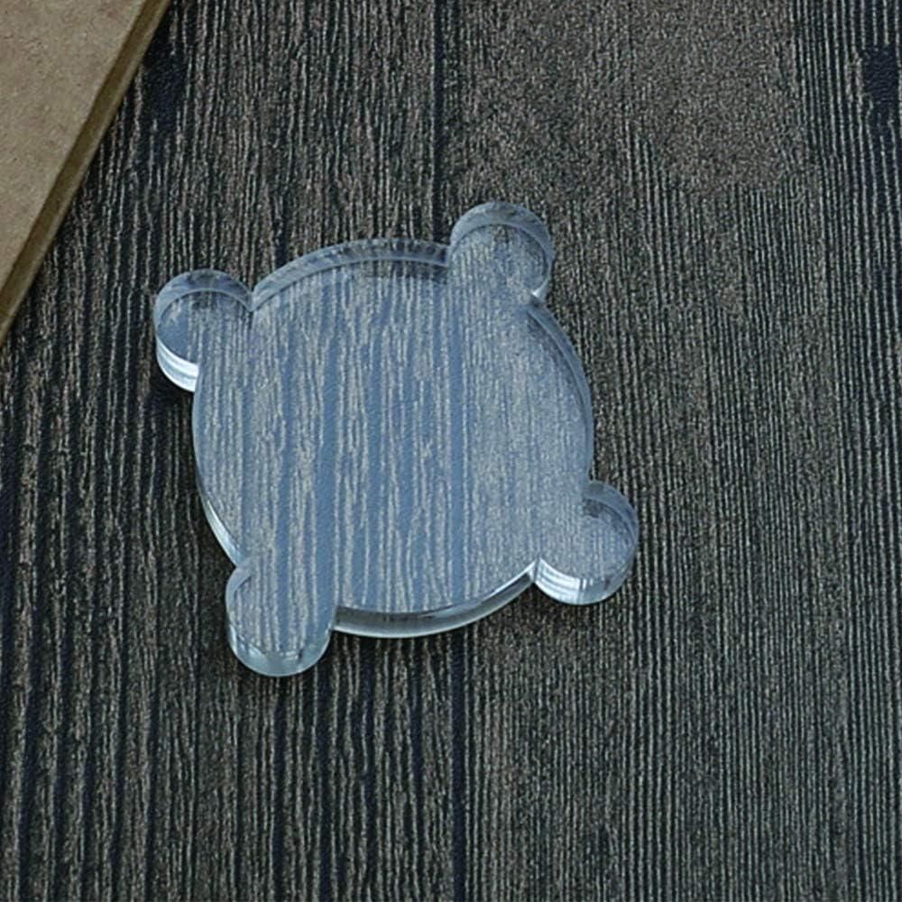 Acrylic Blocks for Stamps Acrylic Stamp Blocks Set with Grid Lines for Scrapbooking Crafts Making