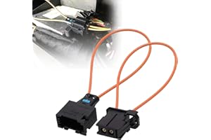 SecosAutoparts A pai Most Fiber Optic Optical Loop Bypass Female & Male Adapter Universal Connector for Radio and Audio Compatible with BMW VW Audi Mercedes Porsche