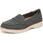 Dr. Scholl's Women's Nice Day Slip On Loafer Loafer Charcoal Wool 11 W