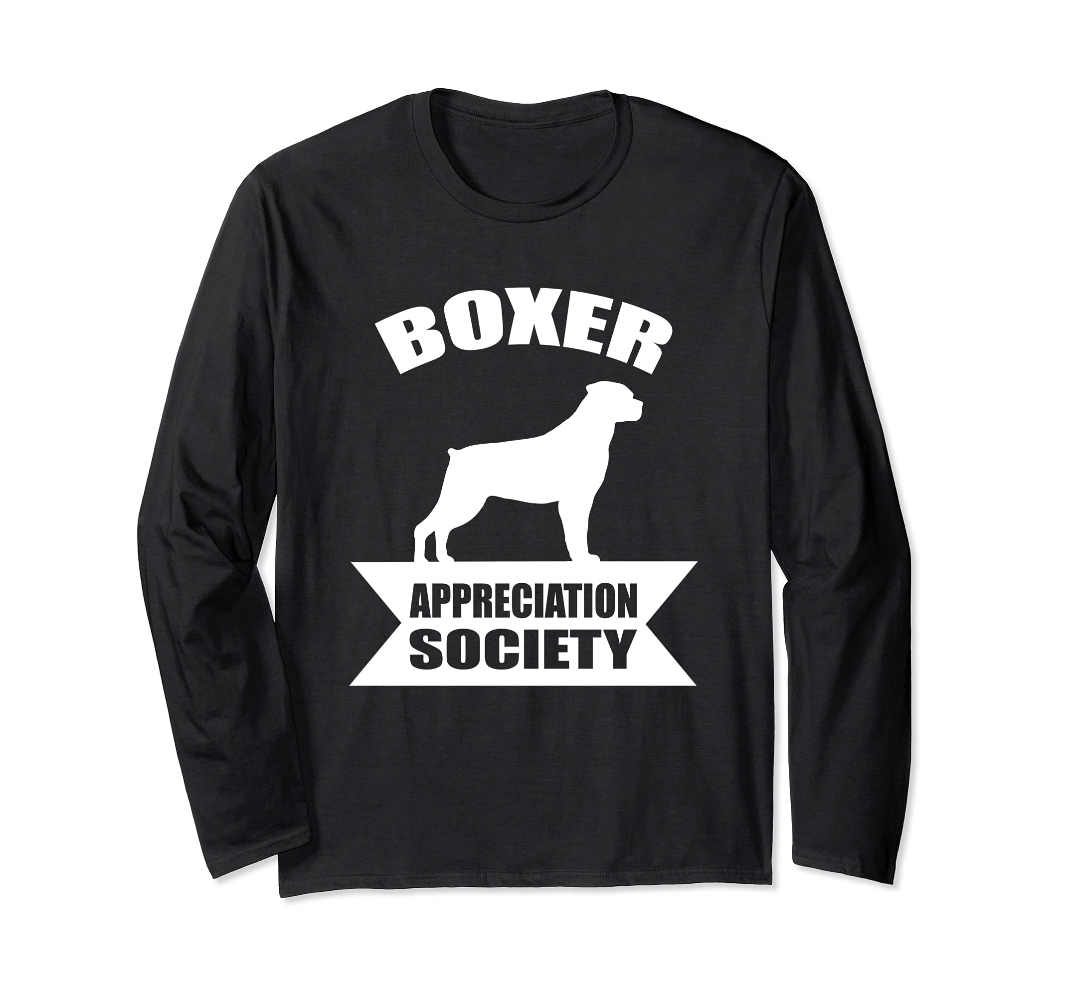 Boxer Dog Long Sleeve T-Shirt