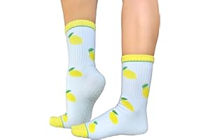 Premium Pilates and Yoga Grip Socks – Non Slip Grip Socks for Women & Men
