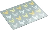 Tala Hens Design Toughened Glass Work Top Saver 30 x 40 cm Non Slip view 3