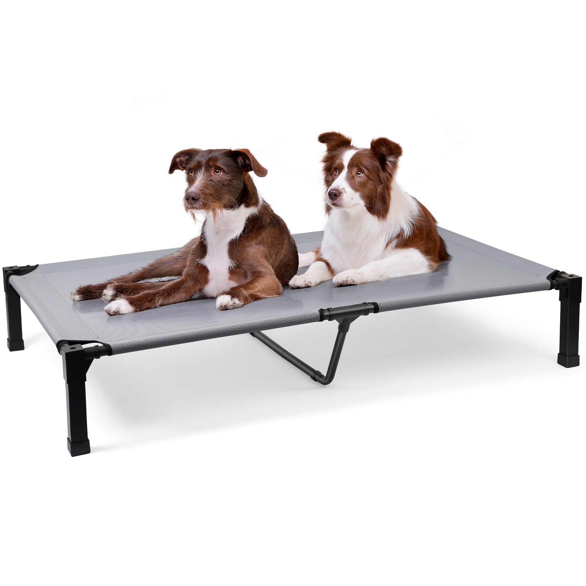View 1 of ***MISSING PARTS***
Heeyoo Elevated Dog Bed, Cooling Raised Pet Cot with Chew Proof Washable Breathable Mesh and Metal Frame, Portable Dog Cot Bed with No-Slip Feet for Outdoor or Indoor Use