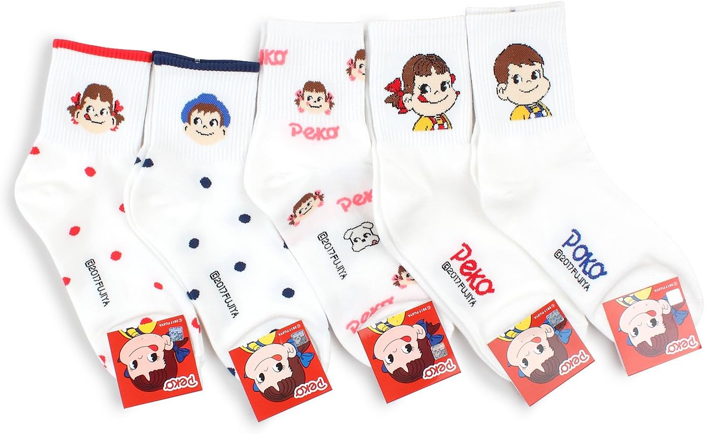 Japanese Comics Animation Licensed Socks With INTYPE Pouch