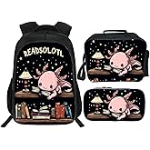 Kids Backpack School Bookbag 16inch Schoolbag With Lunch Box Bag And Pencil Case Set For Boys Girls