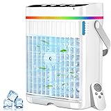 Portable Air Conditioners, 40oz Water Tank, 3 Wind