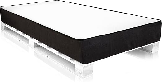 Paletti Massivholzbett Inkl Moody Komfort Matratze Mit Memory Schaum Holzbett Palettenbett Bett Aus Paletten In 140 X 200 Cm Fichte Weiss 140 X 200 Cm Fichte Weiss Amazon De Kuche Haushalt